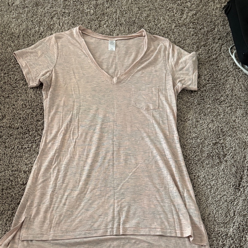 Heather Rose V Neck Top